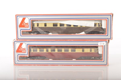 Lot 327 - Lima 00 Gauge boxed BR and GWR Railcars (2)