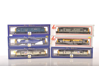 Lot 331 - Lima 00 Gauge boxed Class 37 Diesel Locomotives (6)