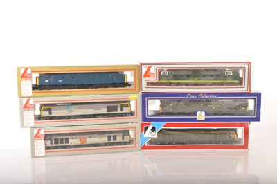 Lot 334 - Lima 00 Gauge boxed Class 40 Class 50 class 55 and Class 60 Diesel Locomotives (6)