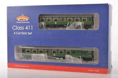 Lot 347 - Bachmann 00 Gauge boxed 31-426 BR SR green Class 411 4-CEP EMU Electric Multiple Unit