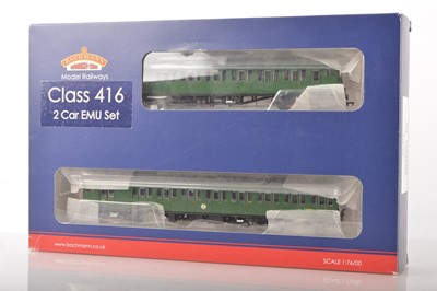 Lot 348 - Bachmann 00 Gauge boxed 31-376 BR SR green Class 416 2-EPB EMU Electric Multiple Unit