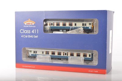 Lot 349 - Bachmann 00 Gauge boxed 31-427 BR blue/grey Class 411 4-CEP 7113 EMU Electric Multiple Unit