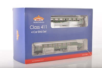 Lot 392 - Bachmann 00 Gauge boxed 31-426  BR SR green Class 411 4-CEP EMU 7126 Electric Multiple Unit