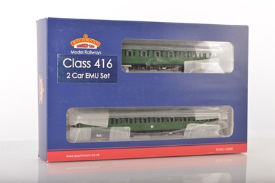 Lot 394 - Bachmann 00 Gauge boxed 31-376  BR SR green Class 416 2-EPB EMU 5770  Electric Multiple Unit