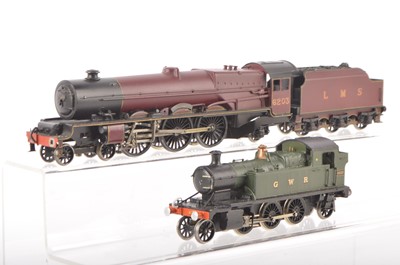 Lot 419 - LMS and GWR 00 Gauge Kitbuilt Locomotives (2)