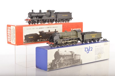 Lot 435 - DJH and South Eastern Finecast 00 Gauge Kitbuilt SR Steam Locomotives and Tenders (2)