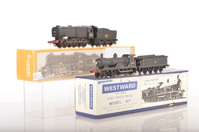 Lot 436 - Westward  and K's 00 Gauge Kitbuilt BR ex SR black Steam Locomotives and Tenders (2)