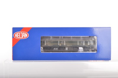 Lot 441 - Heljan 00 Gauge boxed 89011 BR green Class 138 Double ended Diesel Parcels Service Rail Car