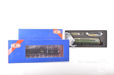 Lot 445 - Heljan 00 Gauge boxed Steam and Diesel Locomotives (2)