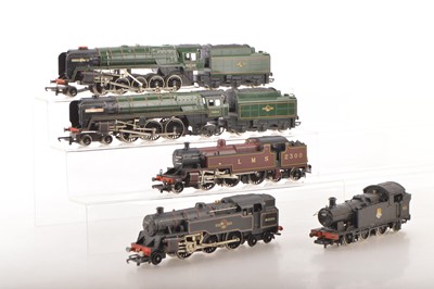 Lot 456 - Hornby Wrenn and Mainline 00 Gauge unboxed Steam Locomotives (5)