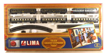 Lot 476 - Ex Shop stock Lima H0 Gauge  107004 Trans-Orient Express Train Set