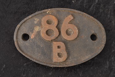 Lot 525 - Newport Pill/Newport Ebbw Junction Shed Plate