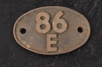 Lot 526 - Severn Tunnel Junction Cast Iron Shed Plate