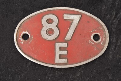 Lot 528 - Swansea Landore Cast Alloy Shed Plate