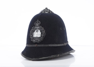 Lot 535 - GWR Policemans Helmet