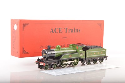 Lot 586 - Ace 0 Gauge modern issue E3 4-4-0 Loco & Tender LNER green Celebration class