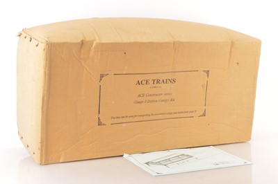 Lot 617 - Ace trains 0 Gauge modern issue  constructor series Canopy station