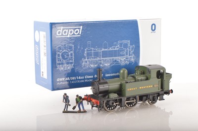 Lot 618 - Dapol 0 Gauge modern issue Ref: 7S-006-050 0-4-2 GWR class 58xx Autotank Loco