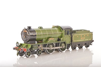 Lot 651 - Hornby 0 Gauge No.2C Special Loco & Tender LNER green 'Yorkshire'