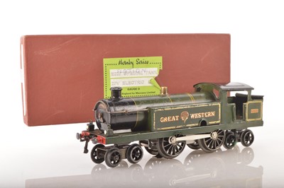 Lot 658 - Hornby 0 Gauge No.2 4-4-4 Tank loco GWR green