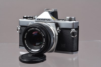Lot 1 - An Olympus OM-1n MD SLR Camera
