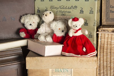 Lot 166 - Four Childprufe Teddy Bears 1940/50s
