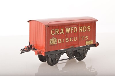 Lot 684 - Hornby 0 Gauge 'Crawford' Biscuits Private owner van