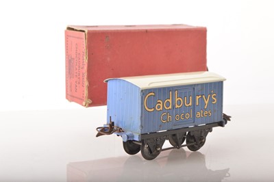 Lot 688 - Hornby 0 Gauge 'Cadburys' Chocolates Private owner van