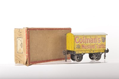 Lot 709 - Carette 0 Gauge 'Coleman's Mustard Traffic' Van