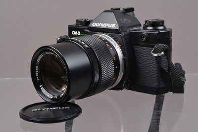 Lot 6 - An Olympus OM-2 Spot/Program SLR Camera