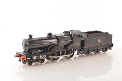 Lot 728 - A Bassett-Lowke 0 Gauge clockwork BR 'Compound' 4-4-0 Locomotive and Tender