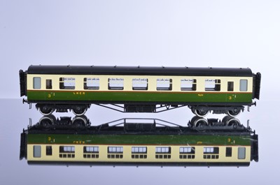 Lot 760 - Exley 0 Gauge K6 Later Moddex LNER Cream & Green Tourist stock coach