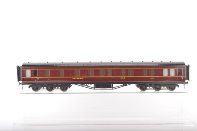 Lot 765 - Exley 0 Gauge K6 Moddex late issue 12-wheel LMS Sleeping car