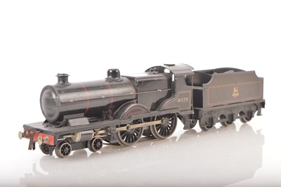 Lot 776 - Bassett Lowke 0 Gauge 4-4-0 Loco & Tender BR lined black 'Compound'