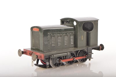 Lot 778 - Bonds 0 Gauge 0-6-0 Hunslet green Diesel shunter