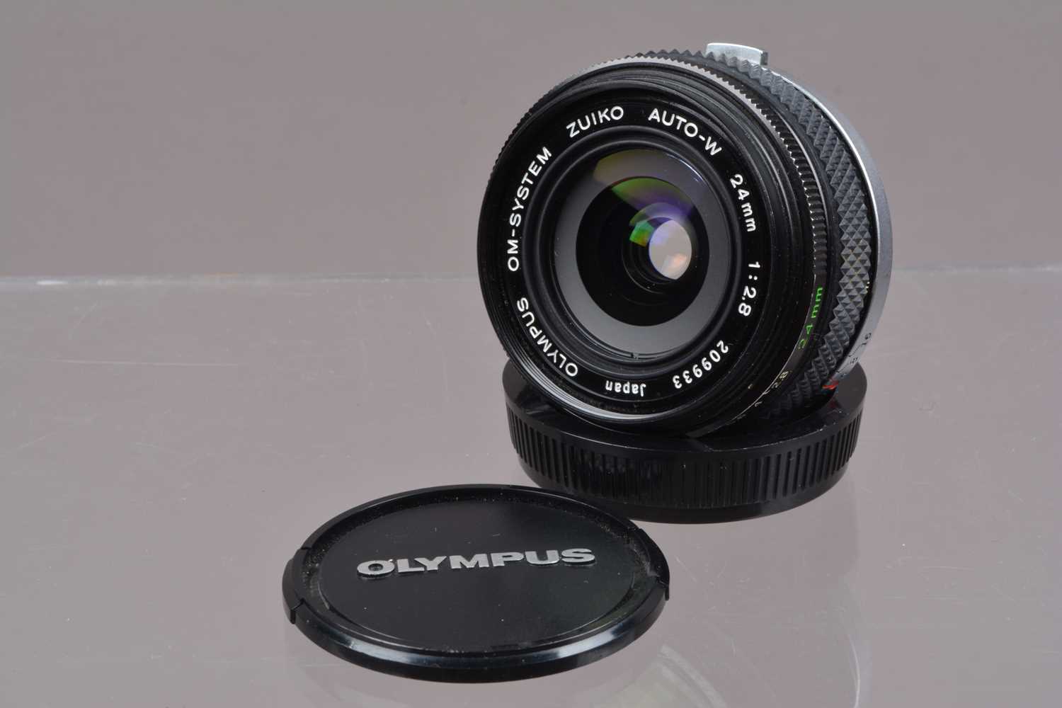 Lot 13 - An Olympus Zuiko 24mm f/2.8 OM Lens
