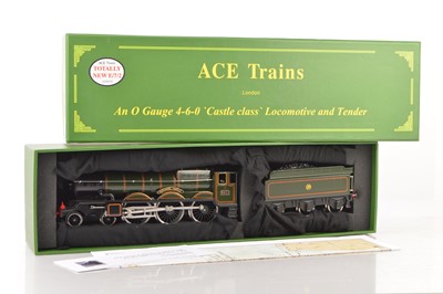 Lot 785 - Ace 0 Gauge Modern issue E/7 4-6-0 Loco & Tender GWR lined green Castle class 'Tintagel Castle'