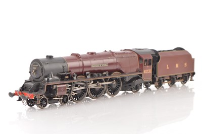 Lot 794 - Kit built Finescale 0 Gauge 4-6-2 Loco & Tender LMS lined maroon Princess Coronation class 'Duchess of Atholl'