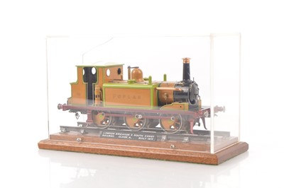 Lot 796 - Scratch built 0 Gauge Finescale model of a 0-6-0 LB&SCR class A 'Terrier' Tank Loco 'Poplar'