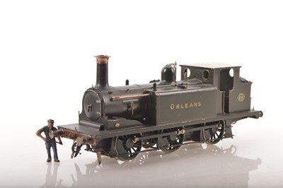 Lot 814 - Kitbuilt Finescale 0 Gauge 0-6-0 LB&SCR lined dark green class E1 'Orleans'