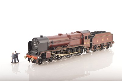 Lot 822 - Kitbuilt Finescale 0 Gauge 4-6-0 Loco & Tender LMS lined maroon Royal Scot class