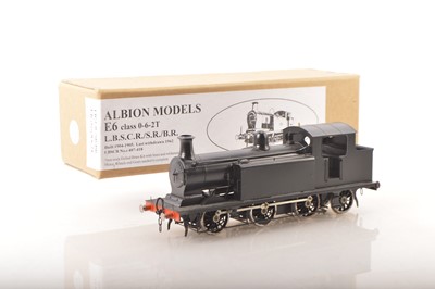 Lot 840 - Albion Models 0 Gauge Kitbuilt 0-6-2 class E6 Tank Loco