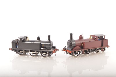 Lot 843 - Kitbuilt pair of 0 Gauge steam outline Locomotives (2)