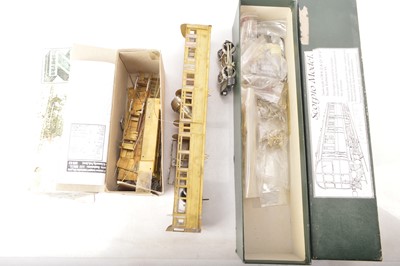 Lot 844 - Scorpio / Zephyrs and other commercial manufacturers 0 Gauge Kit and Kitbuilt Locomotives and rolling stock (5)