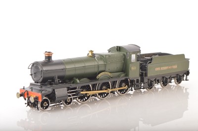 Lot 852 - Springfield models 0 Gauge Kitbuilt Finescale 4-6-0 Loco & Tender GWR green Manor class 'Hinton Manor'