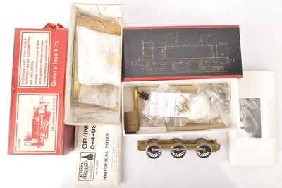 Lot 855 - Slaters/MPD Finescale 0 Gauge pair of Steam outline Locomotive Kits (2)