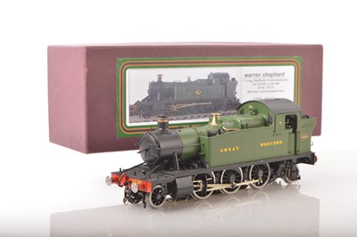 Lot 860 - Warren Shephard 0 Gauge Kit built 2-6-2 Great Western Tank class 55xx Loco