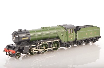 Lot 872 - Kitbuilt 0 Gauge 2-6-2 Loco & Tender LNER lined green class V2 'Green Arrow