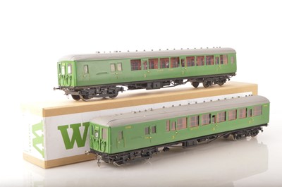 Lot 881 - Westdale or similar Kitbuilt Finescale 0 Gauge Southern Railway 2-Bil EMU (2)