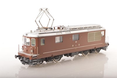 Lot 889 - Hermann (Switzerland) Finescale 0 Gauge Continental Re 4/4 BLS overhead electric Locomotive